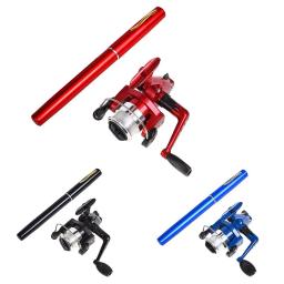 Portátil Mini Pesca Rod, Ultraleve Pólo telescópico, bolso Rod Set, Acessórios De Pesca, Pen Tipo, Viagem - Image 2