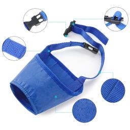 Ajustável Mastigação Focinho para cães de pequeno e médio porte, Anti Bark, morder boca focinho, Pet Grooming, acessórios, produtos, Stop - Image 6