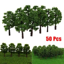 Micro árvores de paisagem para trem e ferrovia, modelo de construção, layout de paisagem, árvore de escala, decoração, 7cm - Image 2