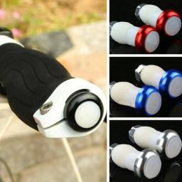 Led luz de segurança para ciclismo, bicicleta volta sinal, guidão, plug final, luz vermelha, magnético, 1 par - Image 4