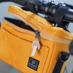 Saco de guiador de ciclismo, Bolsa de bicicleta, Multifunções, Tubo frontal, Resistente à água, Bolsa de bicicleta, Câmera, 2L, Moda, 2024 - Image 6