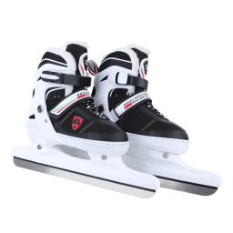 Patins de gelo com velocidade ajustável unisex, Patines adulto, Tamanho retrátil Sapatos de hóquei, Sapatos de skate de lâmina grossa - Image 1