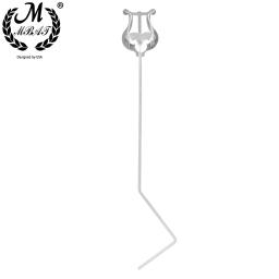 M MBAT-Folha de música Stand, metal Suportes, Tuba Marching Lyre, música Clip, trompete braçadeira, Metal Holder, Latão Acessórios - Image 4