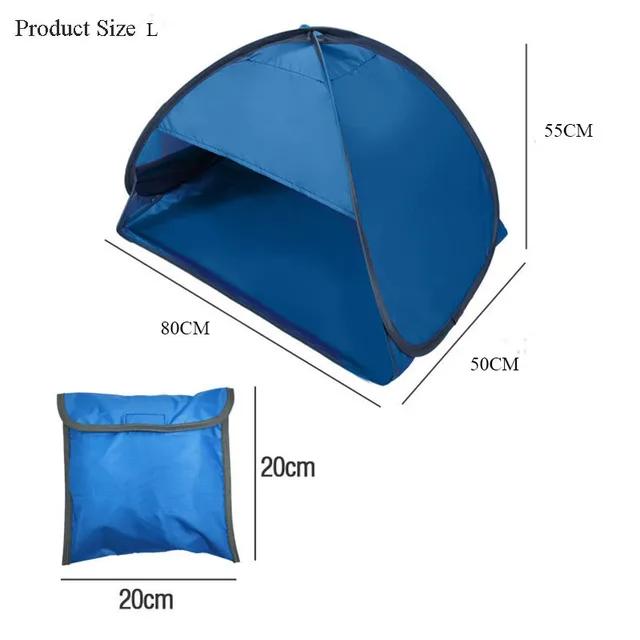 Tenda de acampamento ultraleve, camada única, portátil, revestimento anti-uv, para ao ar livre, praia, pesca, uf 50 + - Image 1