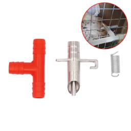 Alimentador automático de água do mamilo do coelho, bebedor para pet, roedores do coelho, bebedouros, animais de fazenda, 10 pcs - Image 1