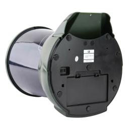 Alimentador automático de peixes com LCD Digital, 4.25L Tanque, Alimentador de peixes, Fish Food Dispenser, adequado para lagoas ao ar livre e Tan - Image 2