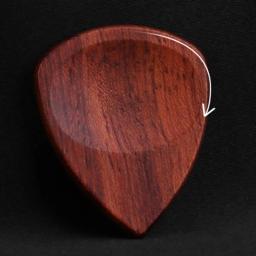 Palhetas De Guitarra Acústica De Madeira, Bass Ukulele Plectrum, Forma de coração, Escolhas De Guitarra Elétrica, Pode Ser Presente Pingente Perfurável, 1Pc - Image 6