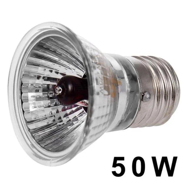 Lâmpadas UV para Répteis e Anfíbios: UVA, UVB, Ideal para Tartarugas, Lagartos e Pets - 220V, 25W, 50W, 100W
