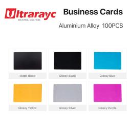 Cartões de visita para a Máquina de Marcação a Laser, Folha De Metal De Liga De Alumínio, Material De Teste, Multicolor, 50Pcs, 100Pcs por Lote - Image 6