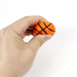 Mini bola de basquete anti-estresse para crianças, espuma macia de borracha, Squeeze Balls, brinquedos para crianças, 6-30pcs - Image 5