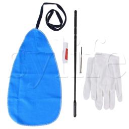 Kit de limpeza de flauta profissional, 5 peças pano de limpeza para flauta olayer - Image 1
