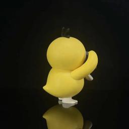 10cm anime estatueta pokemon psyduck tirar fotos boneca de ação kawaii dos desenhos animados decoração de mesa ornamento pvc modelo estátua brinquedo - Image 5