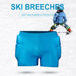 Patinação artística gelo quadris protetor almofada esportes suporte de segurança proteção protetora esqui impacto shorts desgastar-resistente adolescentes - Image 2