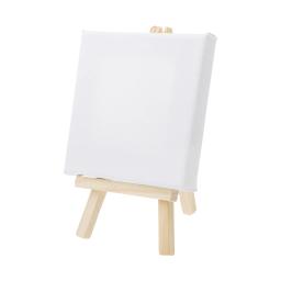 Mini tela conjunto cavalete natural, conjunto para pintura arte, desenho, artesanato, suprimento casamento r9jb - Image 5