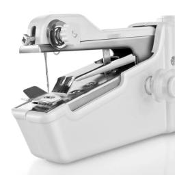 Mini máquina de costura portátil, Máquina de costura manual para roupas, Bordado portátil simples, DIY Vestuário Costura Tecido Ferramenta - Image 3