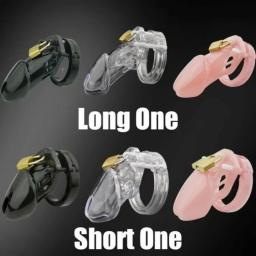 Chastity Cock Cage Locking Device for Men, BDSM Restraint, Adult Game, Sex Toys, 5 tamanhos, anéis penis, Bondage, Masculino, BDSM - Image 1
