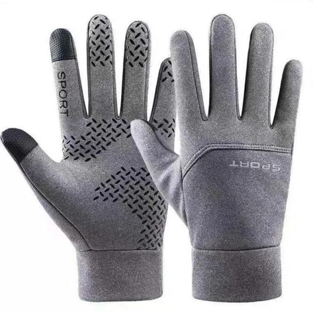 Luvas Térmicas Masculinas com Tela Sensível ao Toque para Ciclismo, Acampamento, Corrida, Esqui e Caminhadas no Inverno