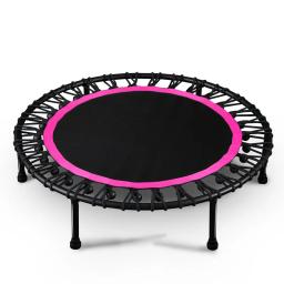 Silencioso Mini Fitness Trampolim, Bungee Rebounder, Cardio Training, Jumping Workout Equipment, Carga Máxima 330LBS, 40" - Image 2