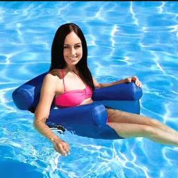 Colchão inflável flutuante para piscina, brinquedos esportivos, cadeira de relaxamento para adultos - Image 4