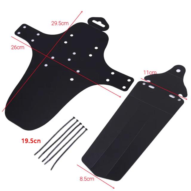 Fibra de Carbono: Guarda-Lamas Traseiro para Bicicleta de Estrada e MTB, Acessórios de Ciclismo em Plástico