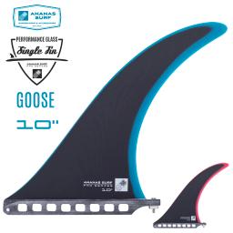 Ananas surf ganso prancha fin 10 Polegada fibra de vidro centro única caixa 10 "longboard eua base sup acessórios desempenho vidro - Image 1