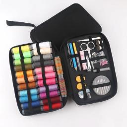 Viagem Kit De Costura com Agulhas Compactas e Roscas, Acessórios Domésticos, DIY Costura e Reparação Suprimentos, Tool Set - Image 1