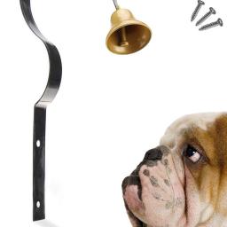 Profissional alto claro bronze campainha formação com parafusos, sino pendurado para cães potty, Pet fornecimentos - Image 6