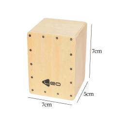 Caixa de cajon para viagem, instrumento portátil de percussão de madeira, tambor de mão, compacto para festa, casa, palco, feriado - Image 6