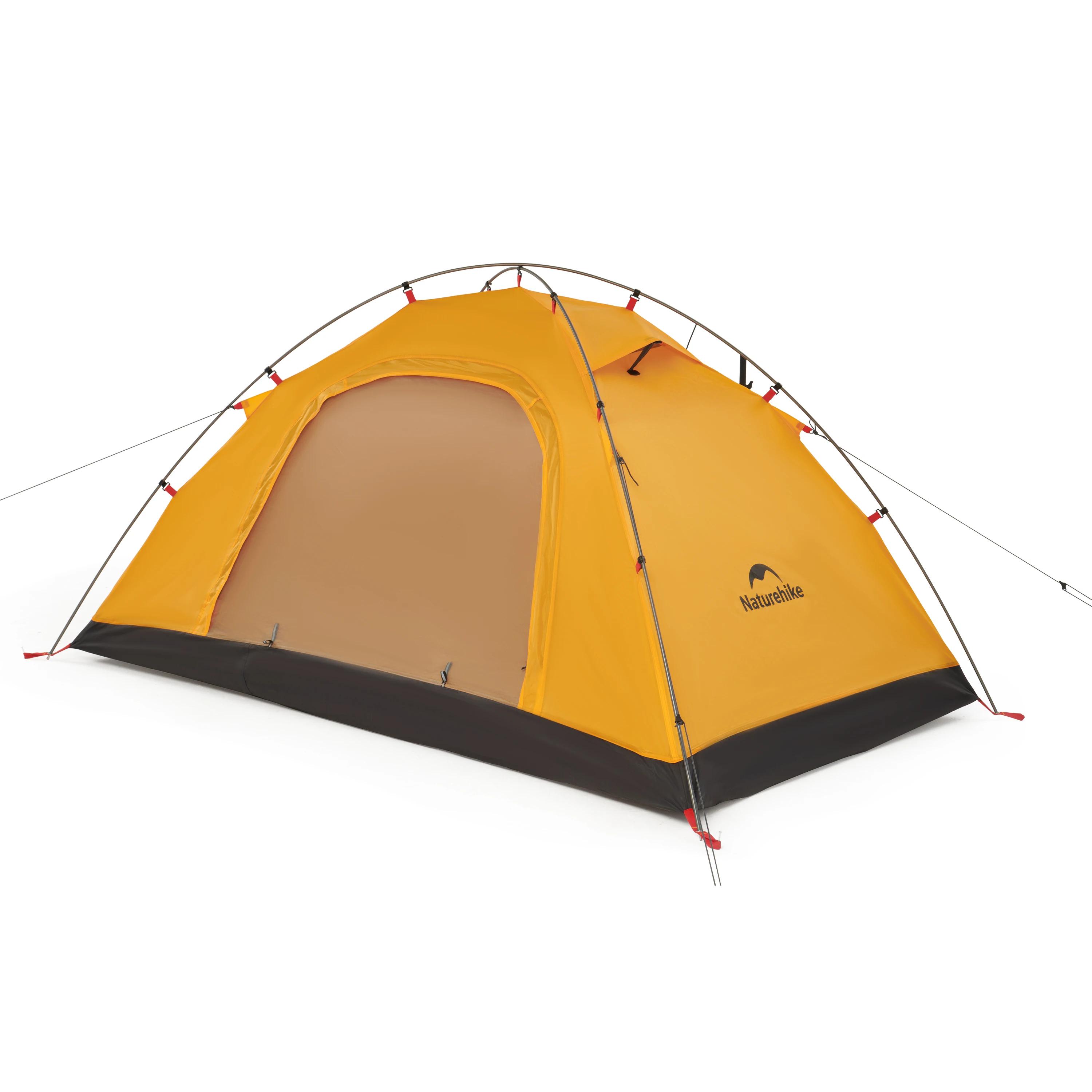Naturehike-Tenda de Acampamento Série P Ultra Leve, 2 Pessoas Tenda, UPF 40 + UV Camada Única Tenda, portátil, Silicone, ao ar livre, impermeável - Image 1