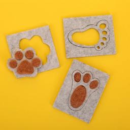 Fenrry 2-9 pçs lãs feltro molde conjunto agulha felting ferramentas diy artesanato estêncil applique artesanato moldar materiais de tecido acessórios - Image 6