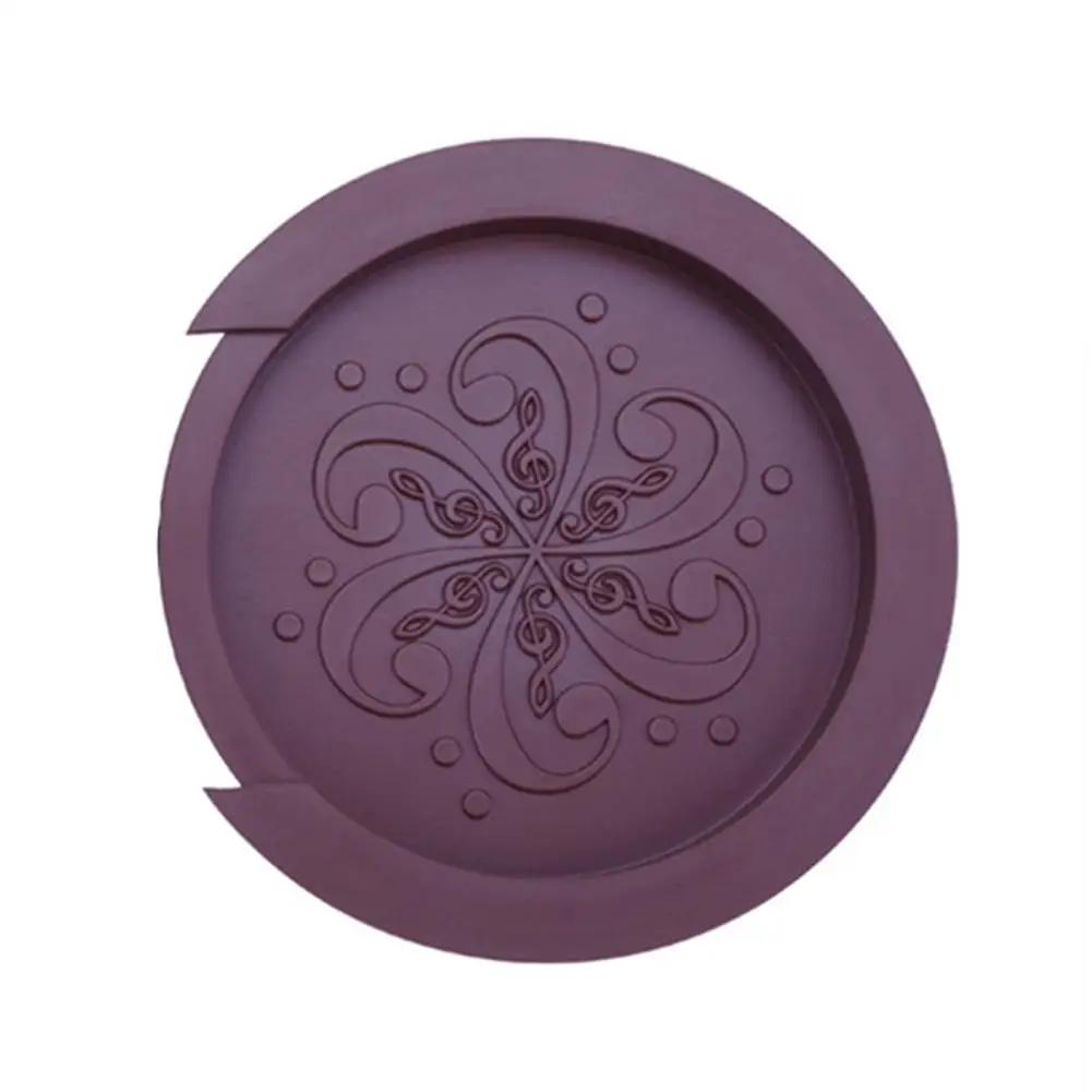 Silicone Soundhole Cover para guitarra acústica, Sound Buffer Plug, Sound Hole Muter, acessório de guitarra - Image 1