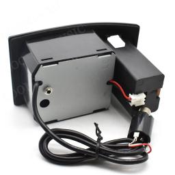 Plástico EQ Equalizador Tuner, Pickup Piezo, pré-wired Preamp, guitarra acústica, Peças Acessórios, 5-Band Tone Controls, 1 Set - Image 5