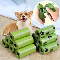 Biodegradável Pet Lixo Bag Dispenser, Cão Cocô Sacos, Cat Waste Bags, Doggie Outdoor Home Clean Poop, Pet fornecimentos - Image 1