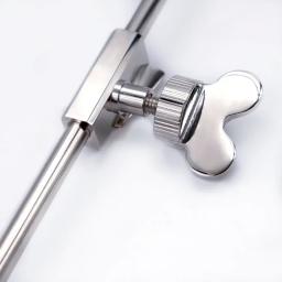 Prateado Baixo Clarinete Piso Peg Rod Peças De Montagem, 1Pc - Image 2