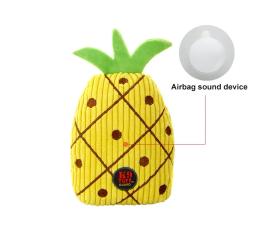 Voz Interação Mastigar Dentes para Pet Dog, Melancia Morango, Fruta Série, Plush Pet Supplies - Image 3