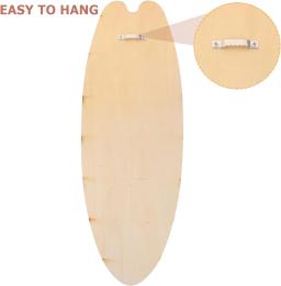 Decoração De Parede De Prancha De Madeira, Temática De Praia, Placas De Madeira, Sinais De Prancha De Surf, Exterior, Náutico, Decoração De Verão Para Parede De Mar - Image 2