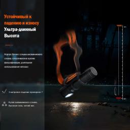 Novo farol LED SUPERFIRE HS60 recarregável 90 °   Farol 18650 tipo C tocha com indicador magnético lanterna de cabeça de lâmpada traseira - Image 4
