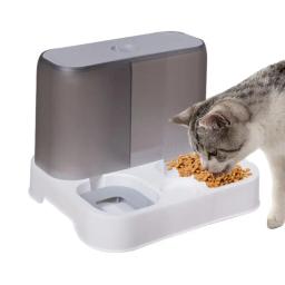 Alimentador automático do animal de estimação da grande capacidade, Dispensador do alimento do cão e do gato, Alimentador seco durável - Image 3