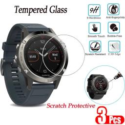 3pcs 9H Premium Vidro Temperado para Garmin Fenix 7 7S Fenix 6 6S 6X Pro Relógio Inteligente Limpar HD Protetor de Tela Acessórios - Image 2
