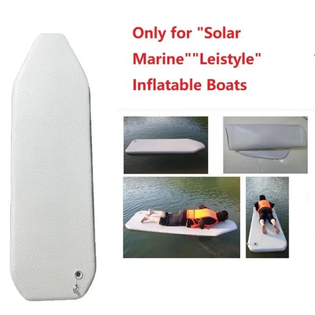 Barcos Infláveis Multitamanho Air Deck Solar Marine 175-360cm em PVC Espesso com Piso para Caiaque - Novo 2023