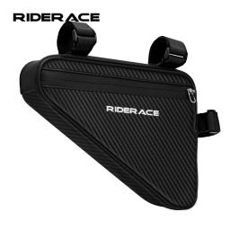 Riderace sacos de tubo de ciclismo à prova dwaterproof água 1.5l mtb bicicleta estrada triângulo saco quadro ciclismo sacos dianteiros ferramentas reparo pannier saco da bicicleta - Image 1