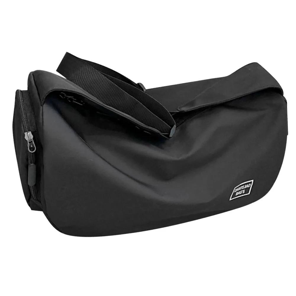 Saco de treino de fitness cor sólida com alça ajustável, resistente ao desgaste com zíper, grande capacidade, futebol, ao ar livre - Image 1