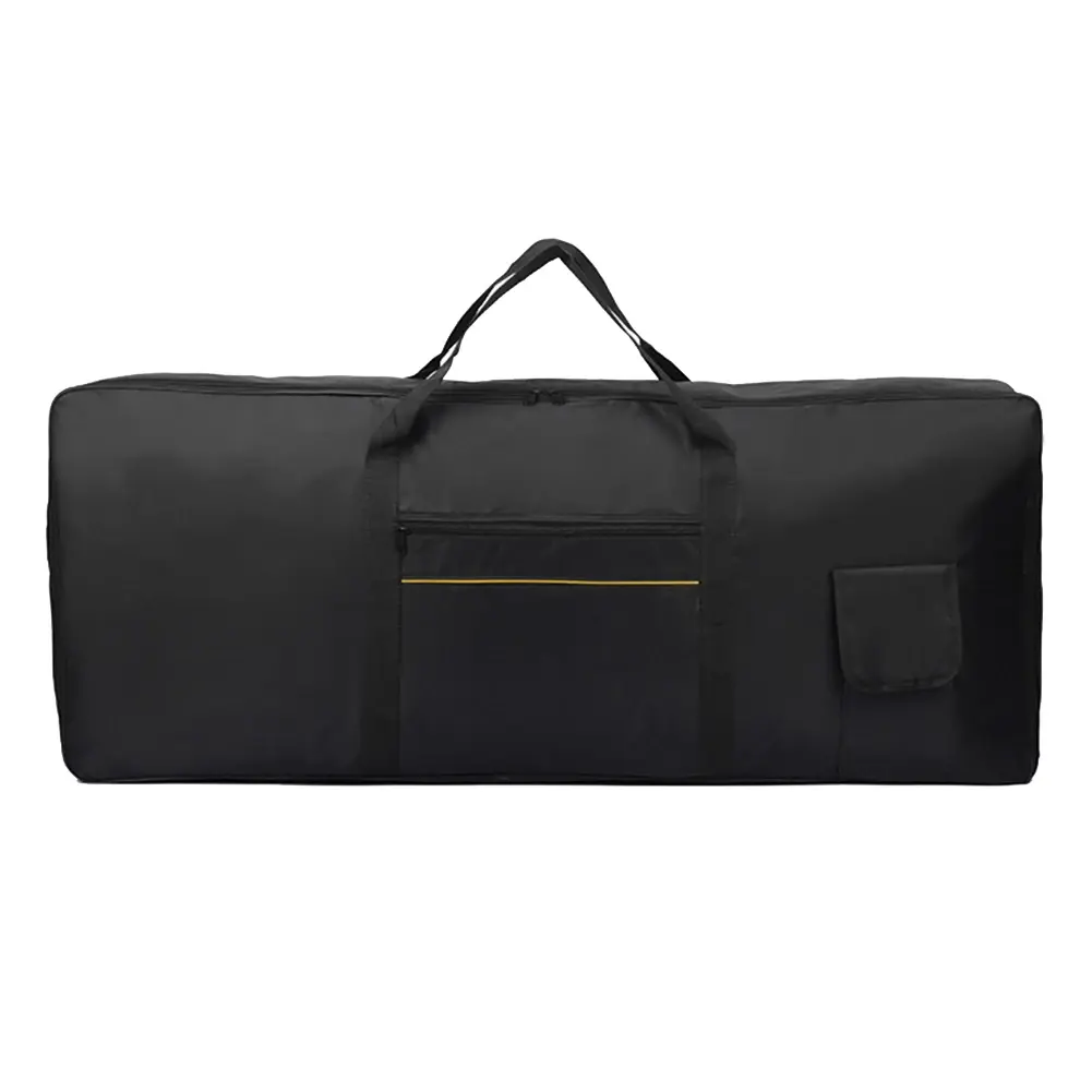 Estojo acolchoado para piano de 88 teclas, impermeável, teclado universal, grosso, preto - Image 1
