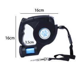 Multifuncional LED Lanterna extensível Pet Leash, chumbo do cão retrátil, Animal Walking Suprimentos, ao ar livre, 4.5m - Image 6