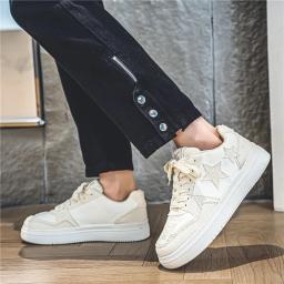 Sapatos de skate estrela verde para homens e mulheres, calçados esportivos casuais, tênis de skate robusto antiderrapante, unissex, na moda, tamanho grande, 35-44 - Image 6