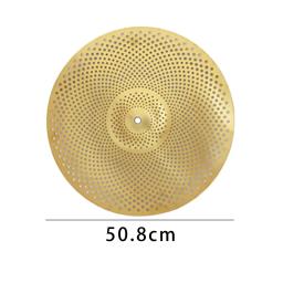 Drum Prática Cymbal substituição, baixo Volume, acessório de percussão para bateria, Stage Drum baterista, Hardware - Image 6