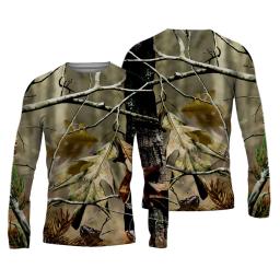 Camisas de pesca respirável masculina, camiseta de manga comprida, roupas esportivas ao ar livre, tops gretados, 6XL, novo, verão - Image 3