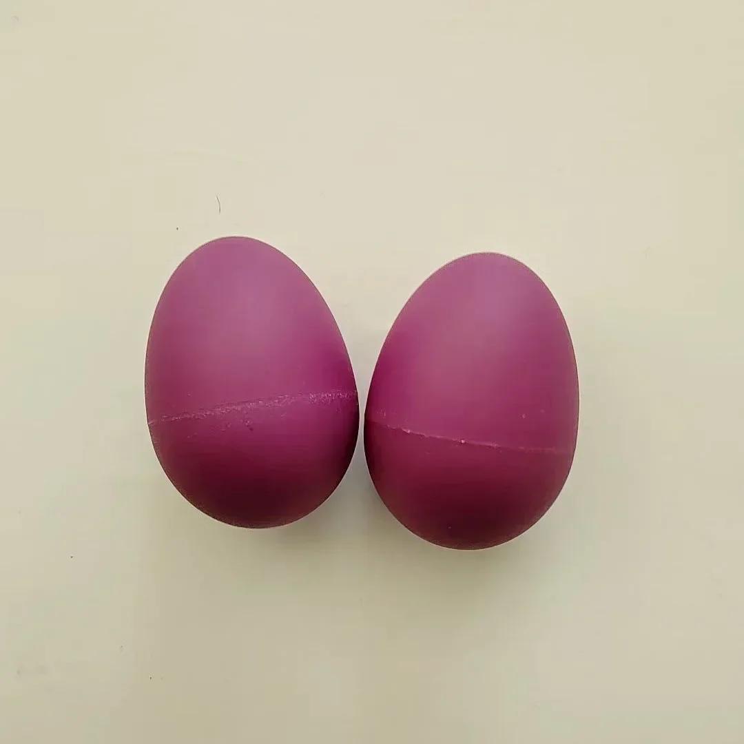 Maracas Musical Sound Toy, brinquedo infantil, agitador de ovos, instrumento musical colorido, bebê criança, 2pcs - Image 1
