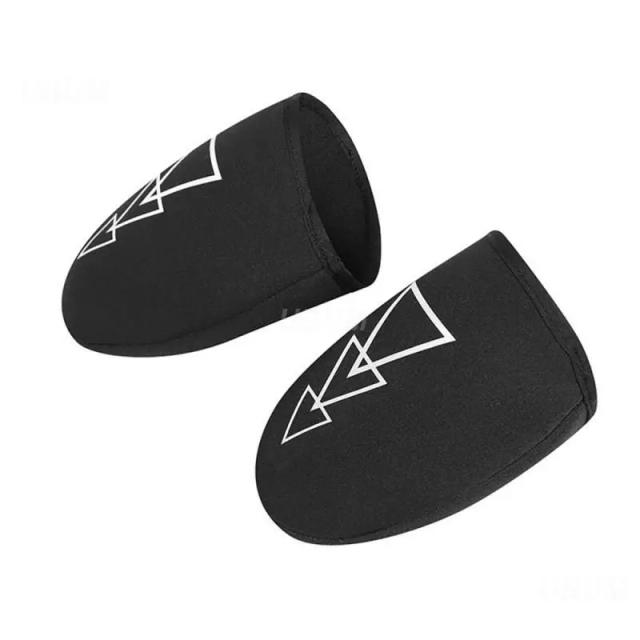 Sapatos de Ciclismo em Neoprene com Tampa Half Toe Lock - Protetor Windproof para Bicicleta, Overshoes e Equipamentos (1 Par)