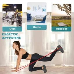 Faixa Power Fitness para Exercícios de Treino, Resistência ao Exercício, Elástico, Crossfit, Músculos Fortes, Equipamento de Ginástica, 208cm - Image 1